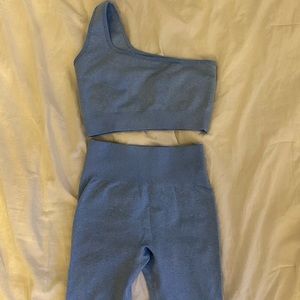 Light Blue Workout Set